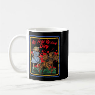 Vintage Child Game Horror Dark Humour First Rescue Coffee Mug