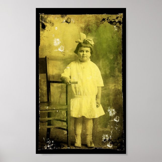 Vintage Child Grunge Poster (Front)