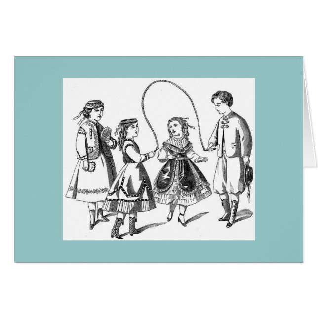 Vintage Children at Play (Front Horizontal)