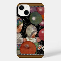 Vintage Children Birthday Party, Balloons and Toys