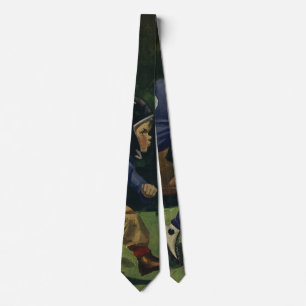 Vintage Children, Boys Playing Football, Sports Tie