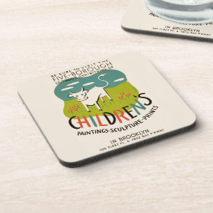 Vintage Children’s Art coasters