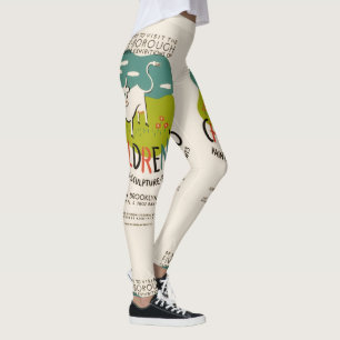 Vintage Children’s Art leggings
