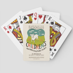 Vintage Children’s Art playing cards