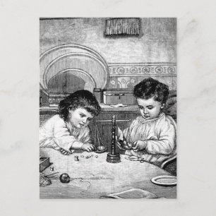 Vintage Children's Art Postcard