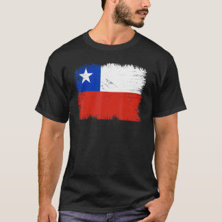 Vintage Chile Flag Chilean Independence Day T-Shirt
