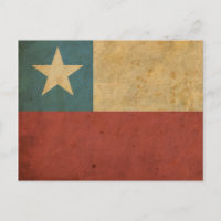 Vintage Chile Flag