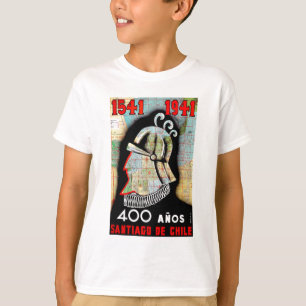 Vintage Chile Santiago Travel T-Shirt