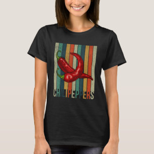 Vintage Chili-Peppers Red Hot Herbs & Spices Men W T-Shirt