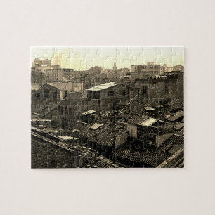 Vintage china Canton city Jigsaw Puzzle