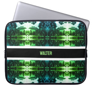 Vintage China Canton martyrs parc Laptop Sleeve