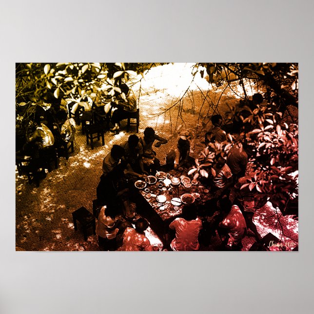 Vintage China Canton restaurant Poster (Front)