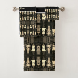 Vintage China Changsha childcare Bath Towel Set
