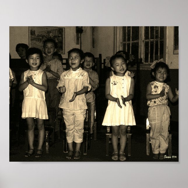 Vintage China Changsha childcare Poster (Front)