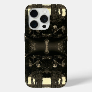 Vintage China Changsha xiang jiang boat iPhone 15 Pro Case