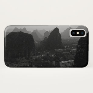 Vintage China Guilin city overview iPhone X Case