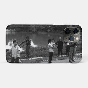 Vintage China Guilin river chinese people iPhone 11 Pro Case
