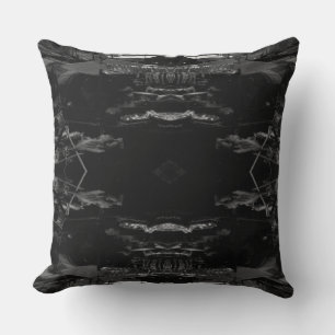 Vintage China Hong Kong houseboats Poster Cushion