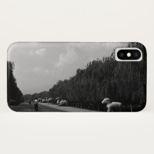 Vintage China Pekin beautiful pathway ming tombs iPhone X Case
