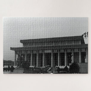 Vintage China Pekin Mao Tse Tung Mausoleum Jigsaw Puzzle