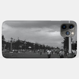 Vintage China Pekin street Tiananmen square iPhone 11 Pro Max Case