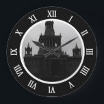 Vintage China Shanghai Exhibition hall Canvas Prin Large Clock<br><div class="desc">Mega Pack 220 HD Photos Resolution for Print only $60 https://megaspacks.gumroad.com/l/suluy</div>