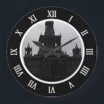 Vintage China Shanghai Exhibition hall Canvas Prin Large Clock<br><div class="desc">Mega Pack 220 HD Photos Resolution for Print only $60 https://megaspacks.gumroad.com/l/suluy</div>