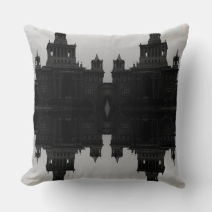 Vintage China Shanghai Exhibition hall Poster Cushion