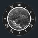 Vintage China Shanghai Yuyuan garden tourists Canv Large Clock<br><div class="desc">Mega Pack 220 HD Photos Resolution for Print only $60 https://megaspacks.gumroad.com/l/suluy</div>