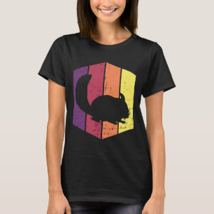 Vintage Chinchilla Animal Lover Retro Chinchilla T-Shirt