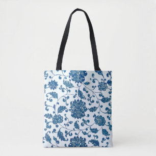 Vintage Chinese Ornament Tote Bag