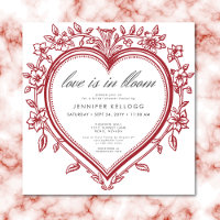 Vintage Chinoiserie Love In Bloom Bridal Shower