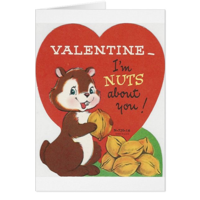 Vintage Chipmunk Valentine (Front)
