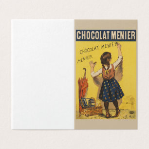 Vintage Chocolat Menier French Poster Bouisset Art