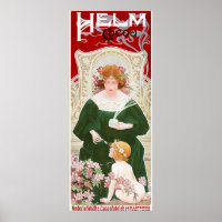 Vintage Chocolate Advertisement Poster