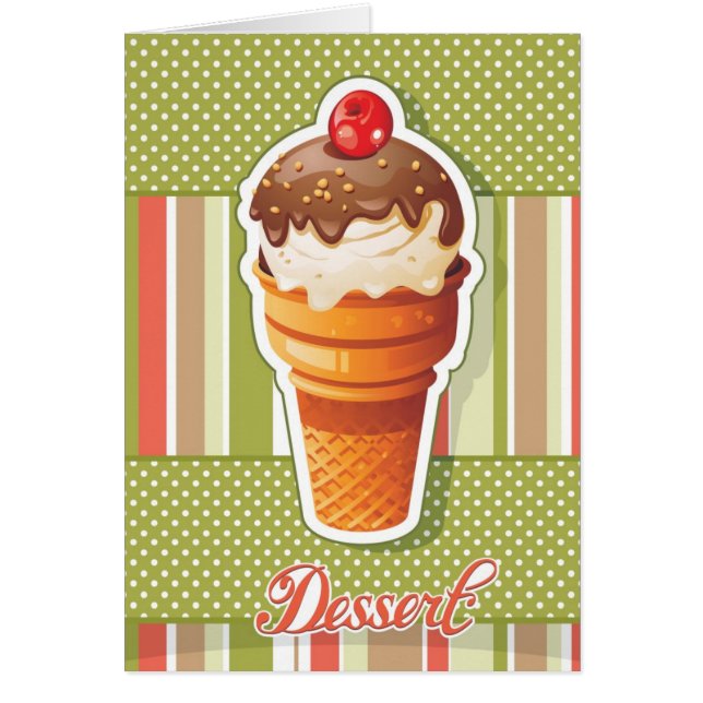 Vintage Chocolate ice cream (Front)