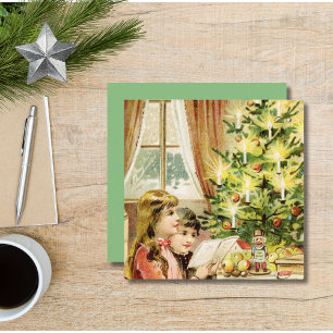 Vintage Christmas 1902 Invitation