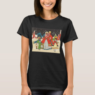 Vintage Christmas, a Family Singing Music Carols T-Shirt