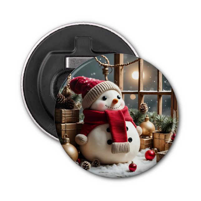 Vintage Christmas - Bottle Opener (Front)