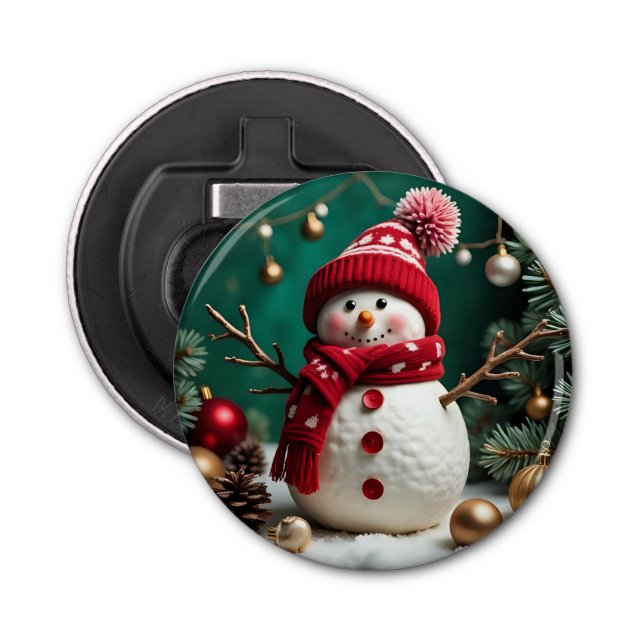 Vintage Christmas - Bottle Opener (Front)