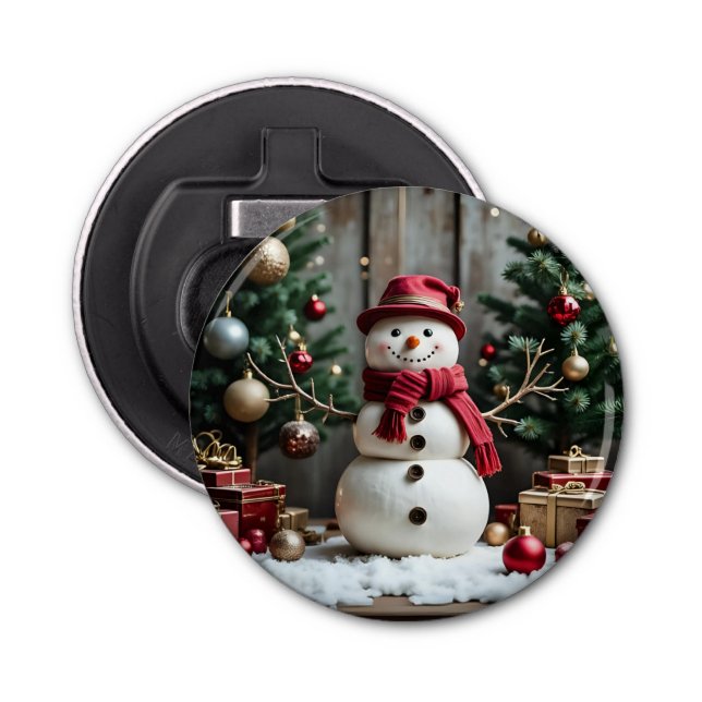 Vintage Christmas - Bottle Opener (Front)