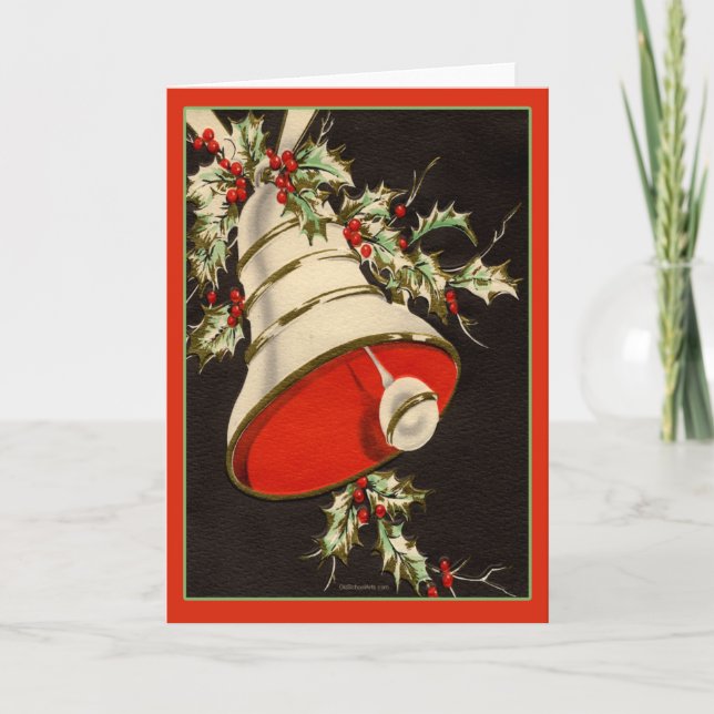 Vintage Christmas Card (Front)