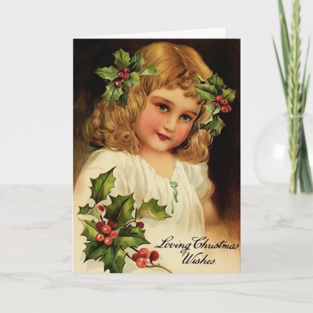 Vintage Christmas Card (Front)