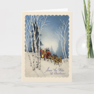 Vintage Christmas Card