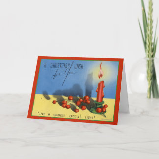 Vintage Christmas Card
