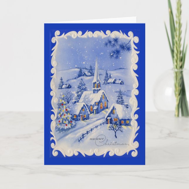 Vintage Christmas Card (Front)
