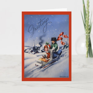 Vintage Christmas Card