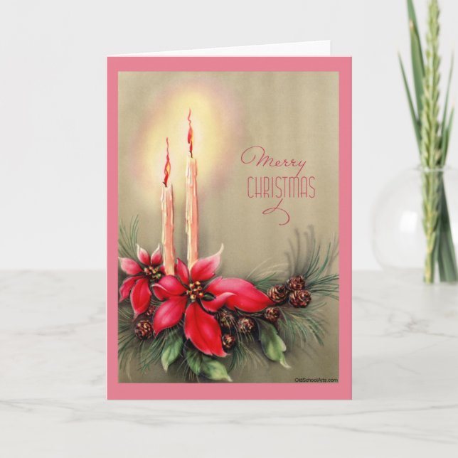 Vintage Christmas Card (Front)