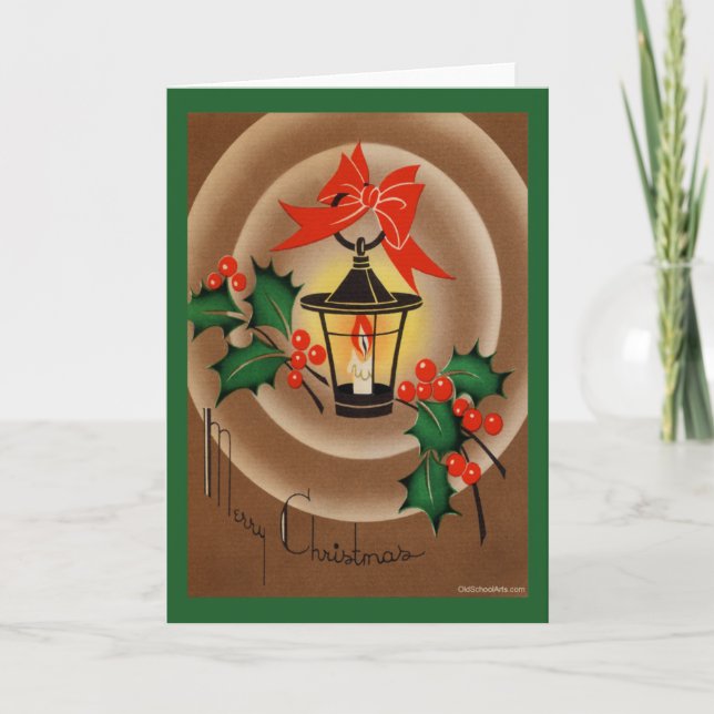 Vintage Christmas Card (Front)