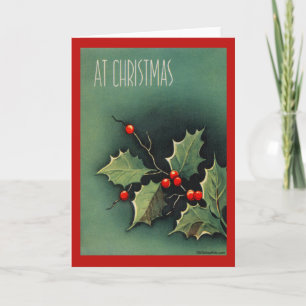 Vintage Christmas Card